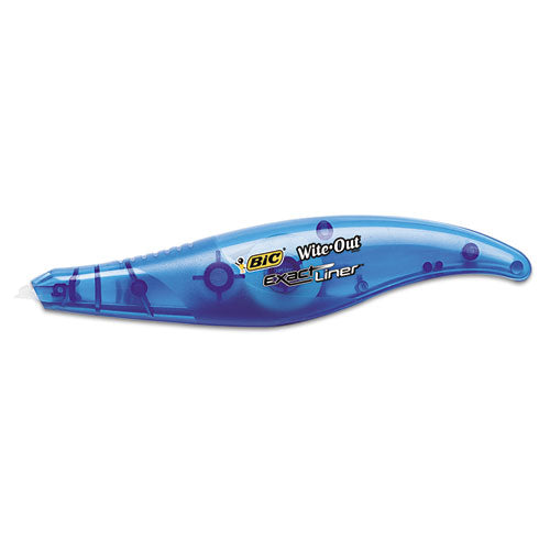 BIC® wholesale. BIC Wite-out Brand Exact Liner Correction Tape, Non-refillable, Blue, 1-5" X 236". HSD Wholesale: Janitorial Supplies, Breakroom Supplies, Office Supplies.