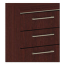 Bush® wholesale. Enterprise Collection Double Pedestal Desk, 70.13" X 28.63" X 29.75", Harvest Cherry, (box 2 Of 2). HSD Wholesale: Janitorial Supplies, Breakroom Supplies, Office Supplies.