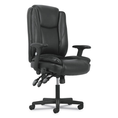 Sadie™ wholesale. High-back Executive Chair, Supports Up To 225 Lbs., Black Seat-black Back, Black Base. HSD Wholesale: Janitorial Supplies, Breakroom Supplies, Office Supplies.