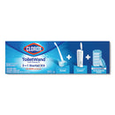 Clorox® wholesale. CLOROX Toilet Wand Disposable Toilet Cleaning Kit: Handle, Caddy And Refills, White. HSD Wholesale: Janitorial Supplies, Breakroom Supplies, Office Supplies.