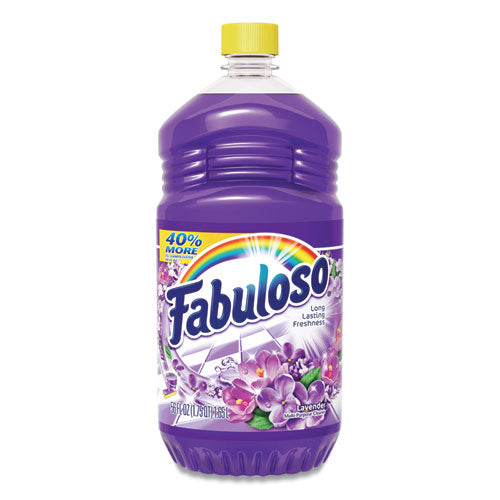 Fabuloso® wholesale. Fabuloso® Multi-use Cleaner, Lavender Scent, 56 Oz Bottle. HSD Wholesale: Janitorial Supplies, Breakroom Supplies, Office Supplies.