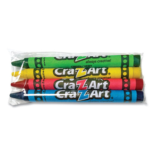Cra-Z-Art® wholesale. Washable Crayons, Assorted, 4-pack. HSD Wholesale: Janitorial Supplies, Breakroom Supplies, Office Supplies.