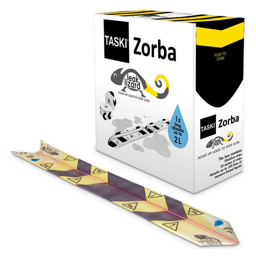 Diversey™ wholesale. Diversey Zorba Absorbent Control Strips, 0.5 Gal Absorbing Volume, 1" X 100 Ft, 50 Strips-box. HSD Wholesale: Janitorial Supplies, Breakroom Supplies, Office Supplies.