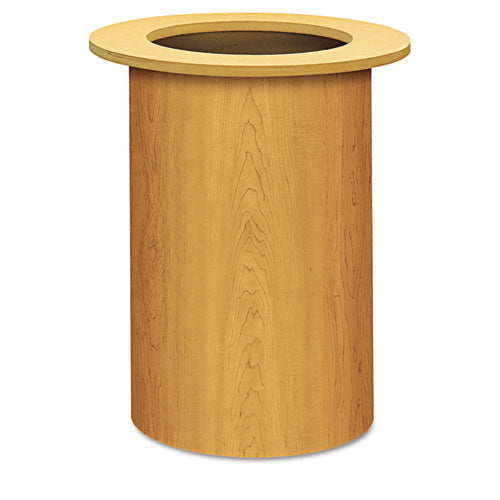 HON® wholesale. HON® Laminate Cylinder Table Base, 18" Dia. X 28h, Harvest. HSD Wholesale: Janitorial Supplies, Breakroom Supplies, Office Supplies.