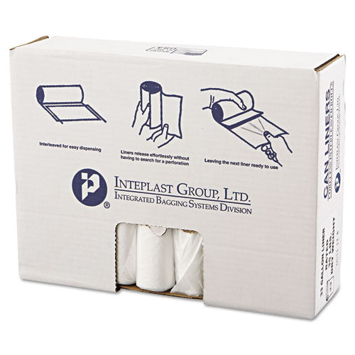 Inteplast Group wholesale. INTEPLAST High-density Commercial Can Liners Value Pack, 33 Gal, 11 Microns, 33" X 39", Clear, 500-carton. HSD Wholesale: Janitorial Supplies, Breakroom Supplies, Office Supplies.