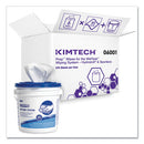 Kimtech™ wholesale. Kimtech™ Wipers For Wettask System, Bleach, Disinfectants And Sanitizers, 6 X 12, 570-roll, 6 Rolls And 1 Bucket-carton. HSD Wholesale: Janitorial Supplies, Breakroom Supplies, Office Supplies.