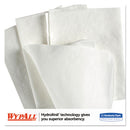 WypAll® wholesale. X60 Cloths, 1-4 Fold, 12 1-2 X 10, White, 70-pack, 8 Packs-carton. HSD Wholesale: Janitorial Supplies, Breakroom Supplies, Office Supplies.