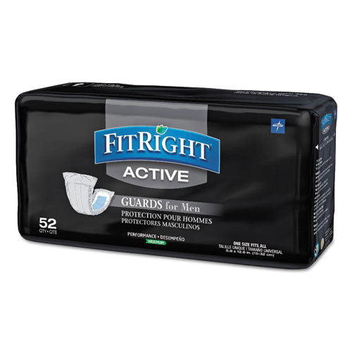 Medline wholesale. MEDLINE Fitright Active Male Guards, 6" X 11", White, 52-pack, 4 Pack-carton. HSD Wholesale: Janitorial Supplies, Breakroom Supplies, Office Supplies.