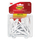 Command™ wholesale. General Purpose Hooks, Small, 1 Lb Cap, White, 24 Hooks And 28 Strips-pack. HSD Wholesale: Janitorial Supplies, Breakroom Supplies, Office Supplies.