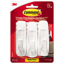 Command™ wholesale. General Purpose Hooks Multi-pack, Large, 5 Lb Cap, White, 3 Hooks And 6 Strips-pack. HSD Wholesale: Janitorial Supplies, Breakroom Supplies, Office Supplies.
