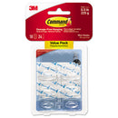 Command™ wholesale. Clear Hooks And Strips, Plastic, Mini, 18 Hooks And 24 Strips-pack. HSD Wholesale: Janitorial Supplies, Breakroom Supplies, Office Supplies.