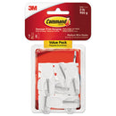Command™ wholesale. General Purpose Wire Hooks, Medium, 2 Lb Cap, White, 7 Hooks And 8 Strips-pack. HSD Wholesale: Janitorial Supplies, Breakroom Supplies, Office Supplies.