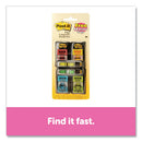 Post-it® Flags wholesale. Arrow Message 1" Page Flags,  200 "sign Here", 48 Arrow, Four Colors, 248-pack. HSD Wholesale: Janitorial Supplies, Breakroom Supplies, Office Supplies.