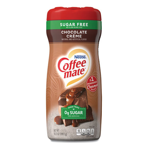 Coffee mate® wholesale. Sugar Free Chocolate Creme Powdered Creamer, 10.2 Oz, 6-carton. HSD Wholesale: Janitorial Supplies, Breakroom Supplies, Office Supplies.