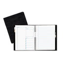 Blueline® wholesale. Notepro Undated Daily Planner, 9-1-4 X 7-1-4, Black. HSD Wholesale: Janitorial Supplies, Breakroom Supplies, Office Supplies.