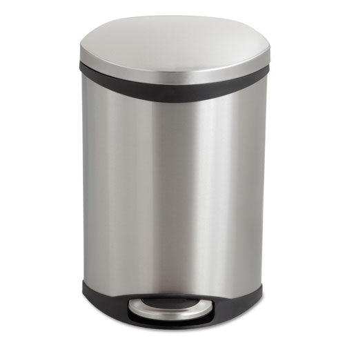 Safco® wholesale. SAFCO Step-on Medical Receptacle, 3 Gal, Stainless Steel. HSD Wholesale: Janitorial Supplies, Breakroom Supplies, Office Supplies.