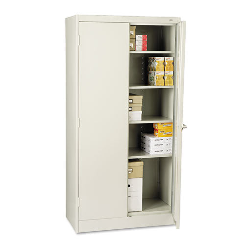 Tennsco wholesale. 72" High Standard Cabinet (unassembled), 36 X 18 X 72, Light Gray. HSD Wholesale: Janitorial Supplies, Breakroom Supplies, Office Supplies.