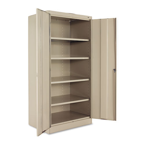 Tennsco wholesale. 72" High Standard Cabinet (unassembled), 36 X 24 X 72, Putty. HSD Wholesale: Janitorial Supplies, Breakroom Supplies, Office Supplies.