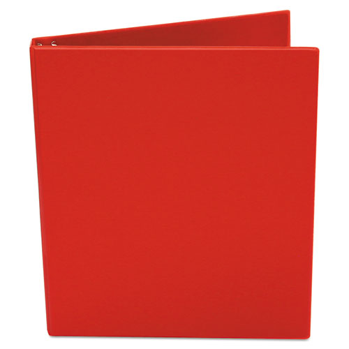 Universal® wholesale. UNIVERSAL® Economy Non-view Round Ring Binder, 3 Rings, 0.5" Capacity, 11 X 8.5, Red. HSD Wholesale: Janitorial Supplies, Breakroom Supplies, Office Supplies.