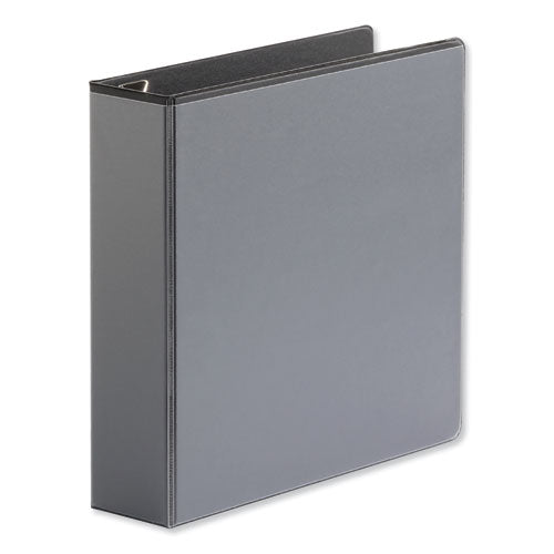 Universal® wholesale. UNIVERSAL® Deluxe Easy-to-open D-ring View Binder, 3 Rings, 2" Capacity, 11 X 8.5, Black. HSD Wholesale: Janitorial Supplies, Breakroom Supplies, Office Supplies.