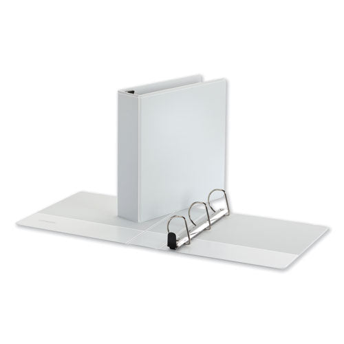 Universal® wholesale. UNIVERSAL® Deluxe Easy-to-open D-ring View Binder, 3 Rings, 2" Capacity, 11 X 8.5, White. HSD Wholesale: Janitorial Supplies, Breakroom Supplies, Office Supplies.