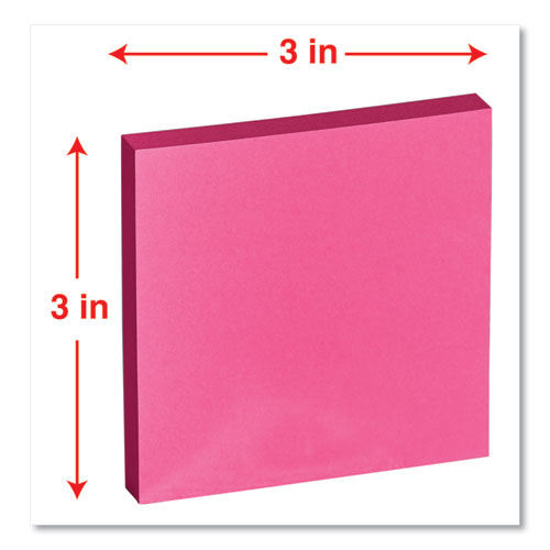 Universal® wholesale. UNIVERSAL® Self-stick Note Pads, 3 X 3, Assorted Bright Colors, 100-sheet, 12-pk. HSD Wholesale: Janitorial Supplies, Breakroom Supplies, Office Supplies.