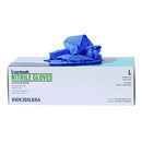 Boardwalk® 380 Series Disposable General-Purpose Nitrile Gloves, Powder-Free, Large, 4 mil Thick, 9.5" Long, Blue, 100/Box, 10 Boxes/CT