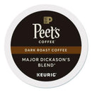 Peet's Coffee & Tea® Major Dickason's Blend K-Cups, 0.44 oz, 40/Box