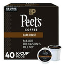 Peet's Coffee & Tea® Major Dickason's Blend K-Cups, 0.44 oz, 40/Box
