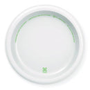 Basic Paper Dinnerware, Plates, White, 8.5" Diameter, 125-pack, 4-carton