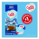 Coffee mate® Liquid Coffee Creamer, French Vanilla, 0.38 oz Mini Cups, 50/Box