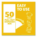 Liquid Coffee Creamer, Hazelnut, 0.38 Oz Mini Cups, 50-box