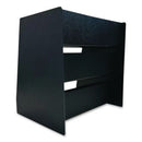 Vertiflex® Commercial Grade Vertical Condiment Organizer, 9 Compartments, 14.5 x 11.75 x 15, Black