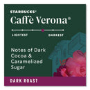 Starbucks® Caffe Verona Coffee K-Cups Pack, 24/Box, 4 Boxes/Carton