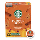 Starbucks® Pumpkin Spice Coffee K-Cup, 22/Box