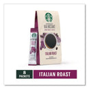 Starbucks® VIA Ready Brew Coffee, 0.11 oz, Italian Roast, 8/Pack, 12 Packs/Carton