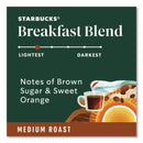 Starbucks® Breakfast Blend Coffee K-Cups, 96/Carton