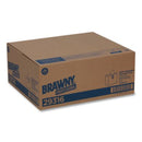 Brawny® Professional Lightweight Disposable Shop Towels, 9.1 x 12.5, White, 200/Box