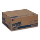 Brawny Industrial Lightweight Shop Towel, 9 1-10" X 12 1-2", White, 2000-carton