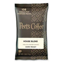 Peet's Coffee & Tea® Coffee Portion Packs, House Blend, 2.5 oz Frack Pack, 18/Box