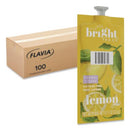 FLAVIA® The Bright Tea Co. Lemon Herbal Tea Freshpack, 100/Carton