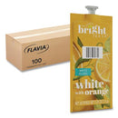 FLAVIA® The Bright Tea Co. White with Orange Tea Freshpack, 100/Carton