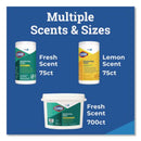 Clorox® CloroxPro Disinfecting Wipes, Lemon Fresh, 75/Canister