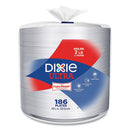 Dixie® Ultra® Modern Romance Heavyweight Plates, Paper, 10.17" dia, White/Red/Green, 186/Pack (item on clearance)