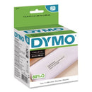 DYMO Labelwriter Address Labels, 1.12" X 3.5", White, 260 Labels-roll, 2 Rolls-pack