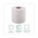 WINDSOFT Bath Tissue, Septic Safe, 2-ply, White, 4 X 3.75, 500 Sheets-roll, 96 Rolls-carton