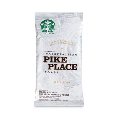 Starbucks® Coffee, Pike Place, 2.5oz, 18-box