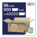Tork® Universal Bath Tissue, Septic Safe, 2-Ply, White, 500 Sheets/Roll, 96 Rolls/Carton