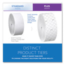Scott® Essential Coreless JRT, Septic Safe, 2-Ply, 3.75" x 1,150 ft, White, 12 Rolls/Carton