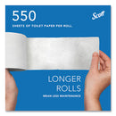 Scott® Essential Standard Roll Bathroom Tissue for Business, Septic Safe, 2-Ply, White, 550 Sheets/Roll, 80 Rolls/Carton
